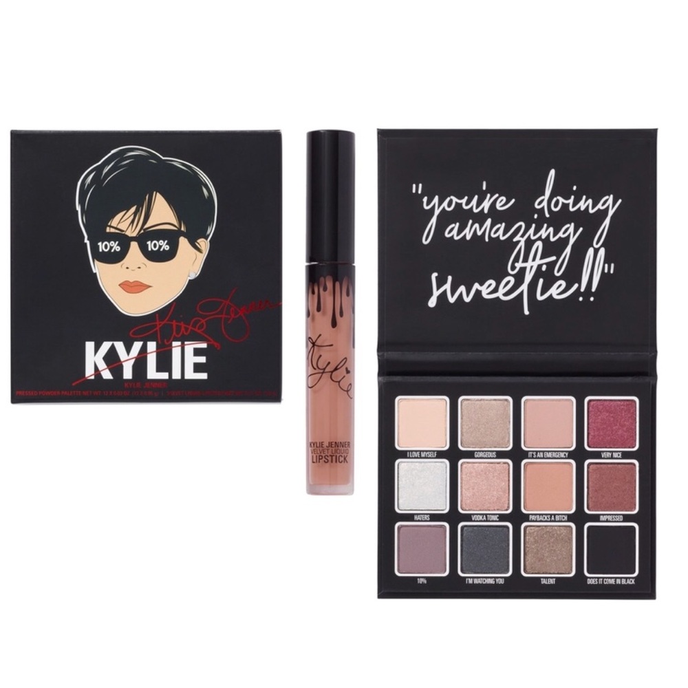 💄SOLD💄 Kylie Jenner Kris Momager Palette - Picture 1 of 4